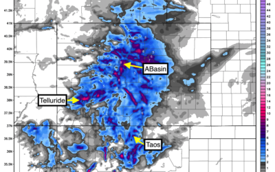 POWDER FOR COLORADO AND NEW MEXICO! THE SIERRA MAY NAB SEVERAL FEET NEXT WEEK.