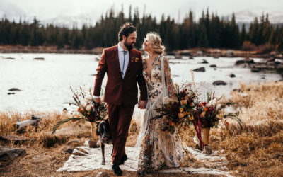 This Snowy Boho Elopement was Planned in Two Weeks! – Green Wedding Shoes